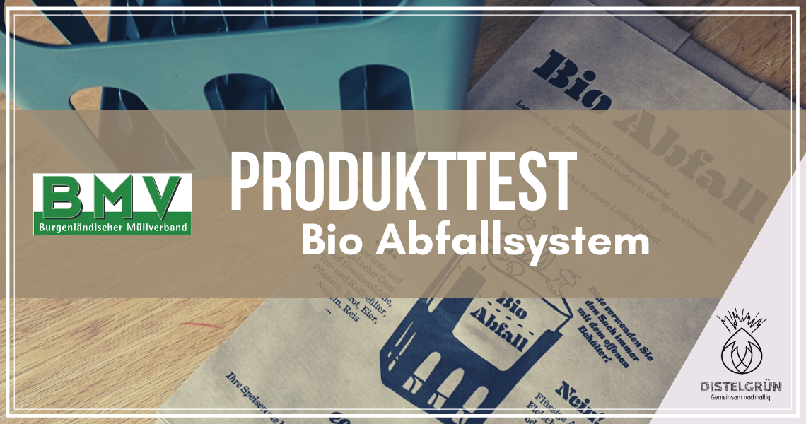 Titel Produkttest Bio Abfallsystem